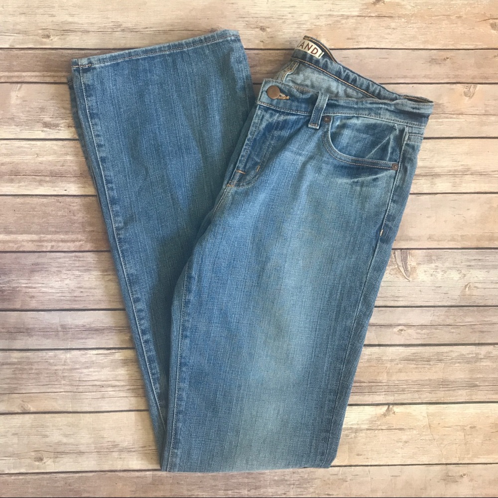 J. Brand light wash boot cut jeans mid rise 30